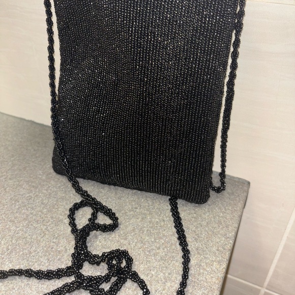 ART DECO Style Beaded Crossbody Purse - Chic Woman Face Design Bag​​ - Picture 6 of 6